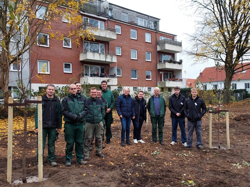 Gemeinschaftliche Pflanzaktion