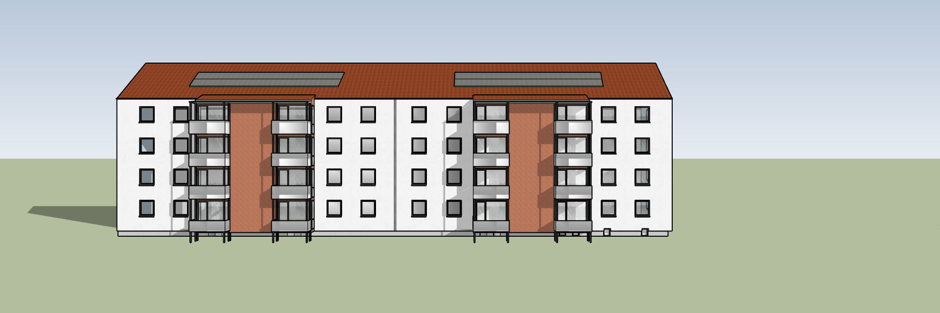 Visualisierung eines Hauses in der Schönböckener Straße